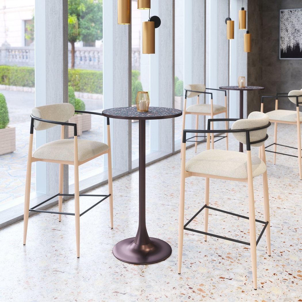 Kaoxo Black Bar Table - Thumbnail - Image 2
