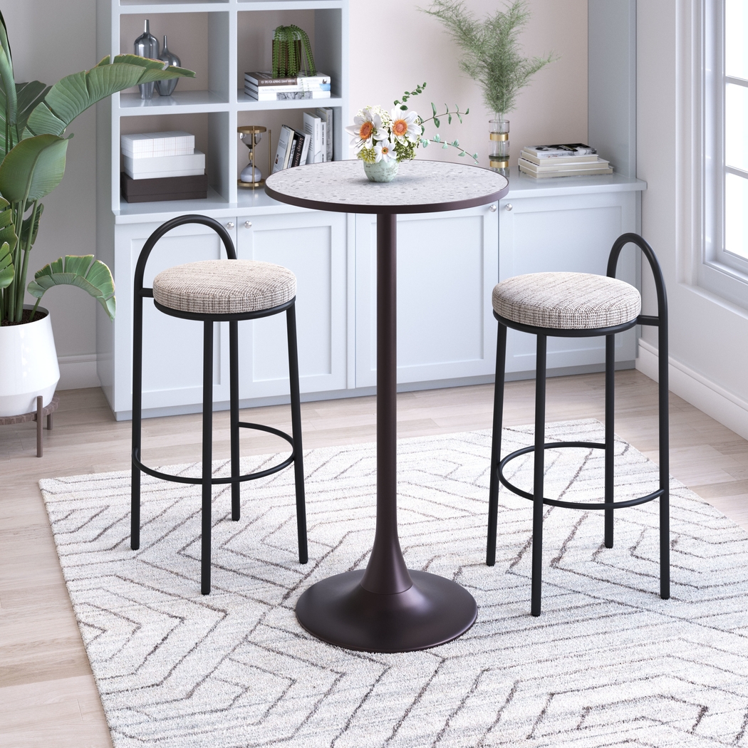 Kaoxo Gray Bar Table - Thumbnail - Image 2