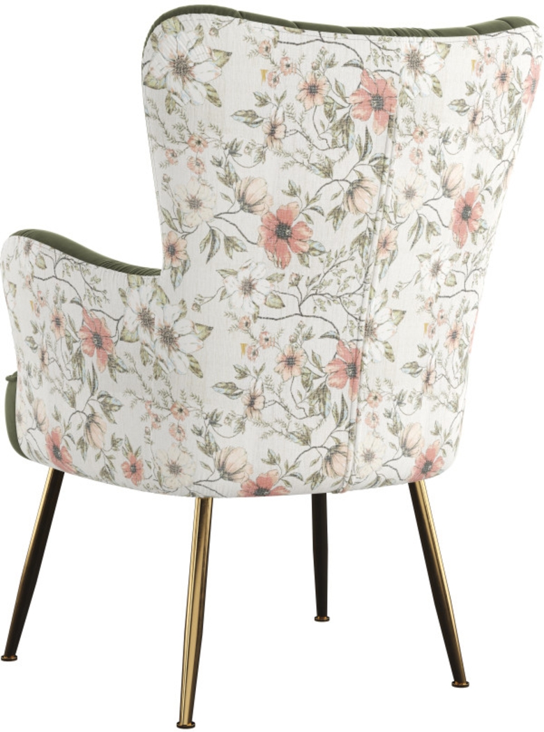 Kapford Green Accent Chair - Thumbnail - Image 3