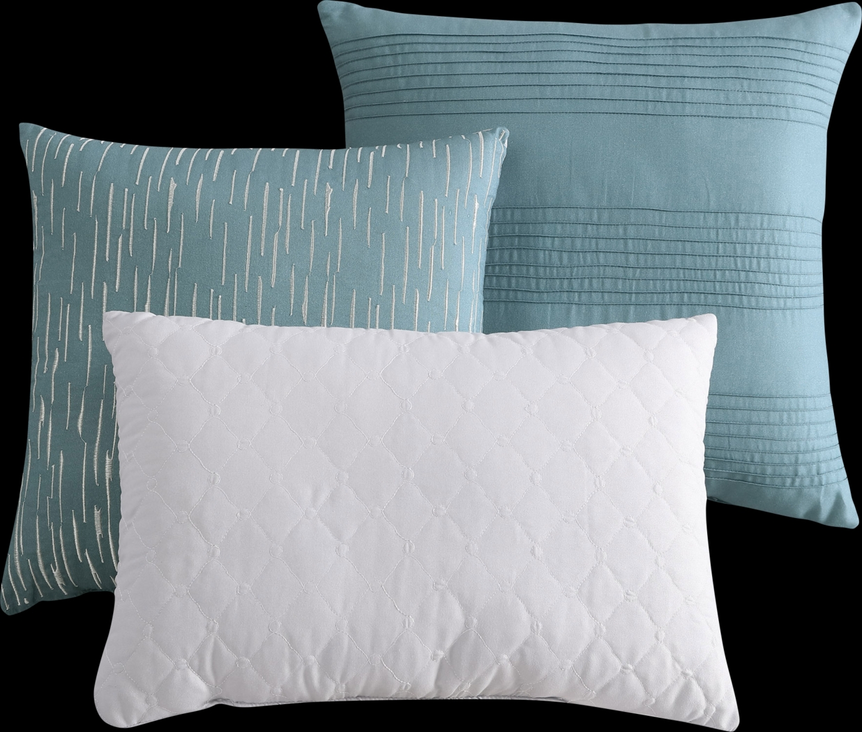 Kaphan Gray 7 Pc King Comforter Set - Thumbnail - Image 5