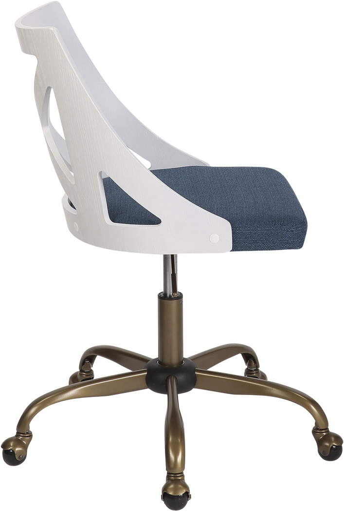 Kaprolet Blue Office Chair - Thumbnail - Image 3
