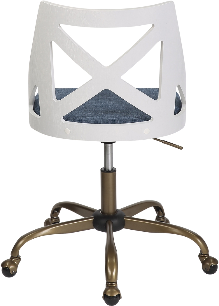 Kaprolet Blue Office Chair - Thumbnail - Image 5