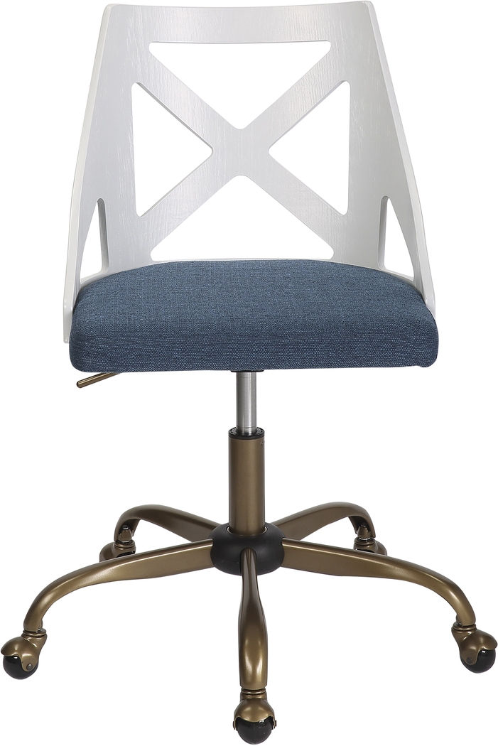 Kaprolet Blue Office Chair - Thumbnail - Image 6