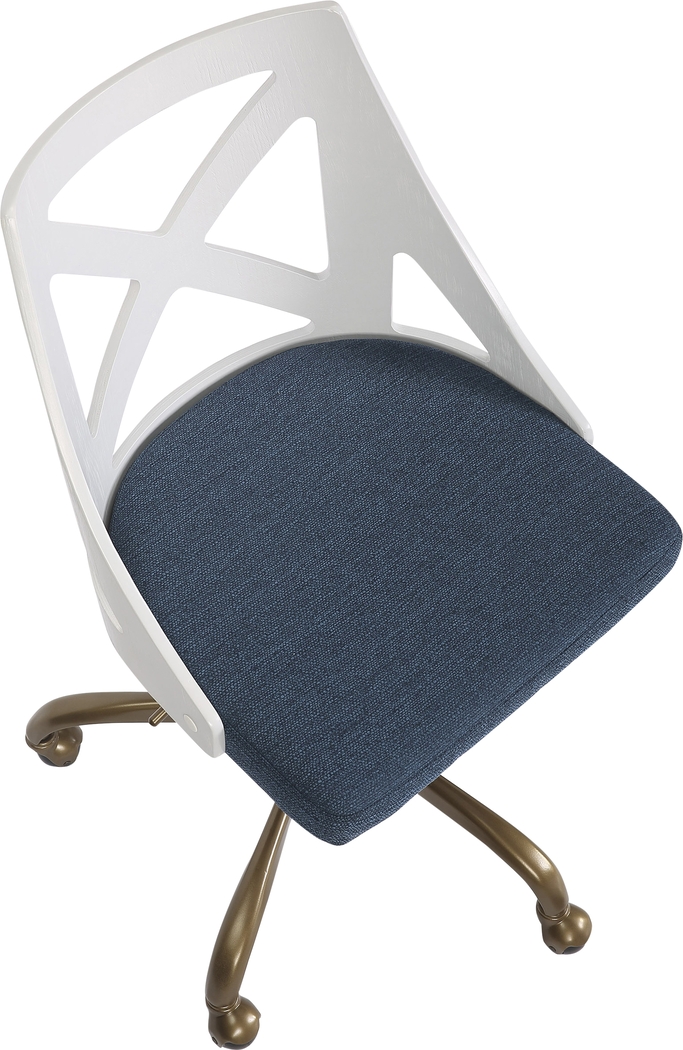 Kaprolet Blue Office Chair - Thumbnail - Image 7