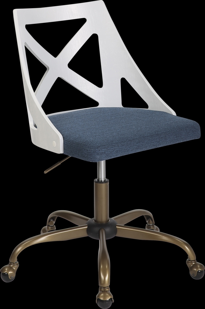 Kaprolet Blue Office Chair - Thumbnail - Image 1