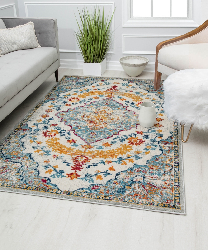 Karal 5' x 7' Multi Rug - Thumbnail - Image 2