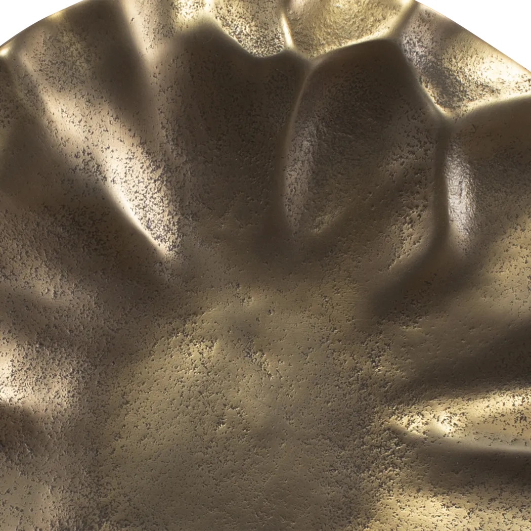 Karalina Gold Outdoor Wall Art, Set of 3 - Thumbnail - Image 5