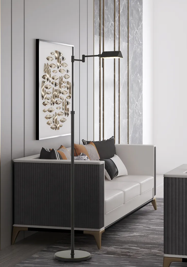 Karalis Bronze Floor Lamp - Thumbnail - Image 2