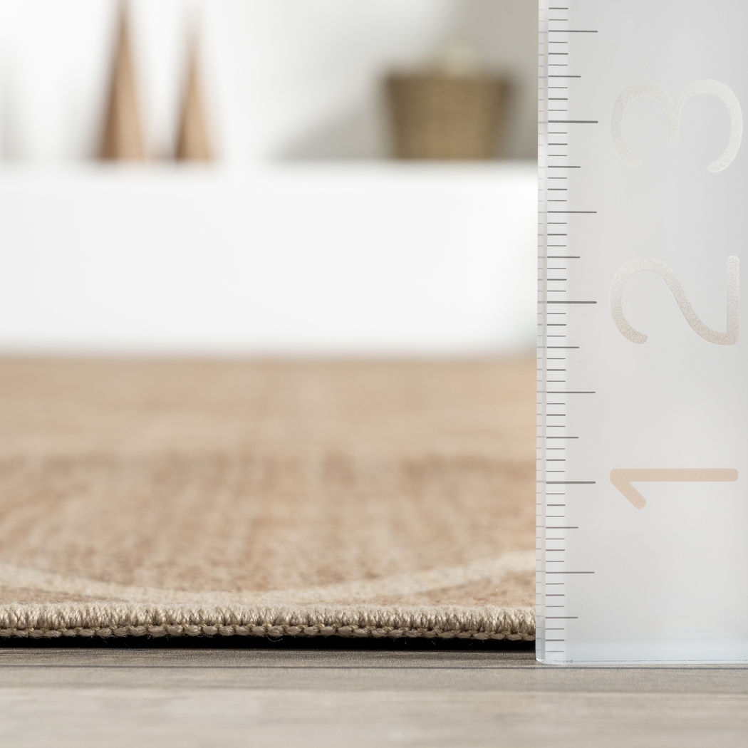 Kares Ivory 5' x 8' Rug - Thumbnail - Image 4