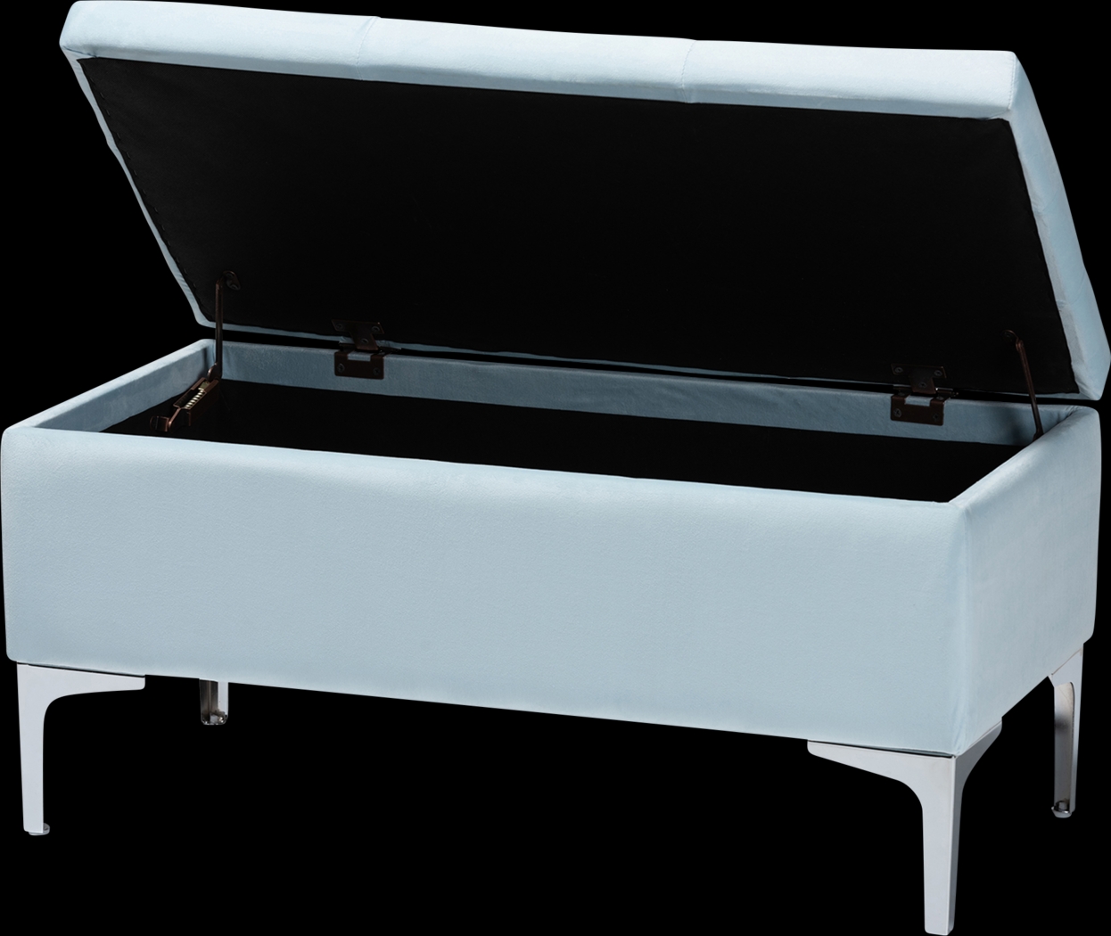 Kari Way Blue Ottoman - Thumbnail - Image 2