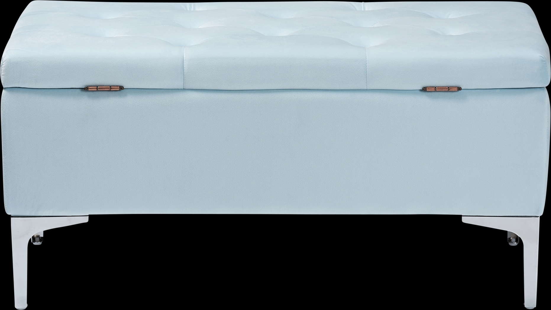 Kari Way Blue Ottoman - Thumbnail - Image 5