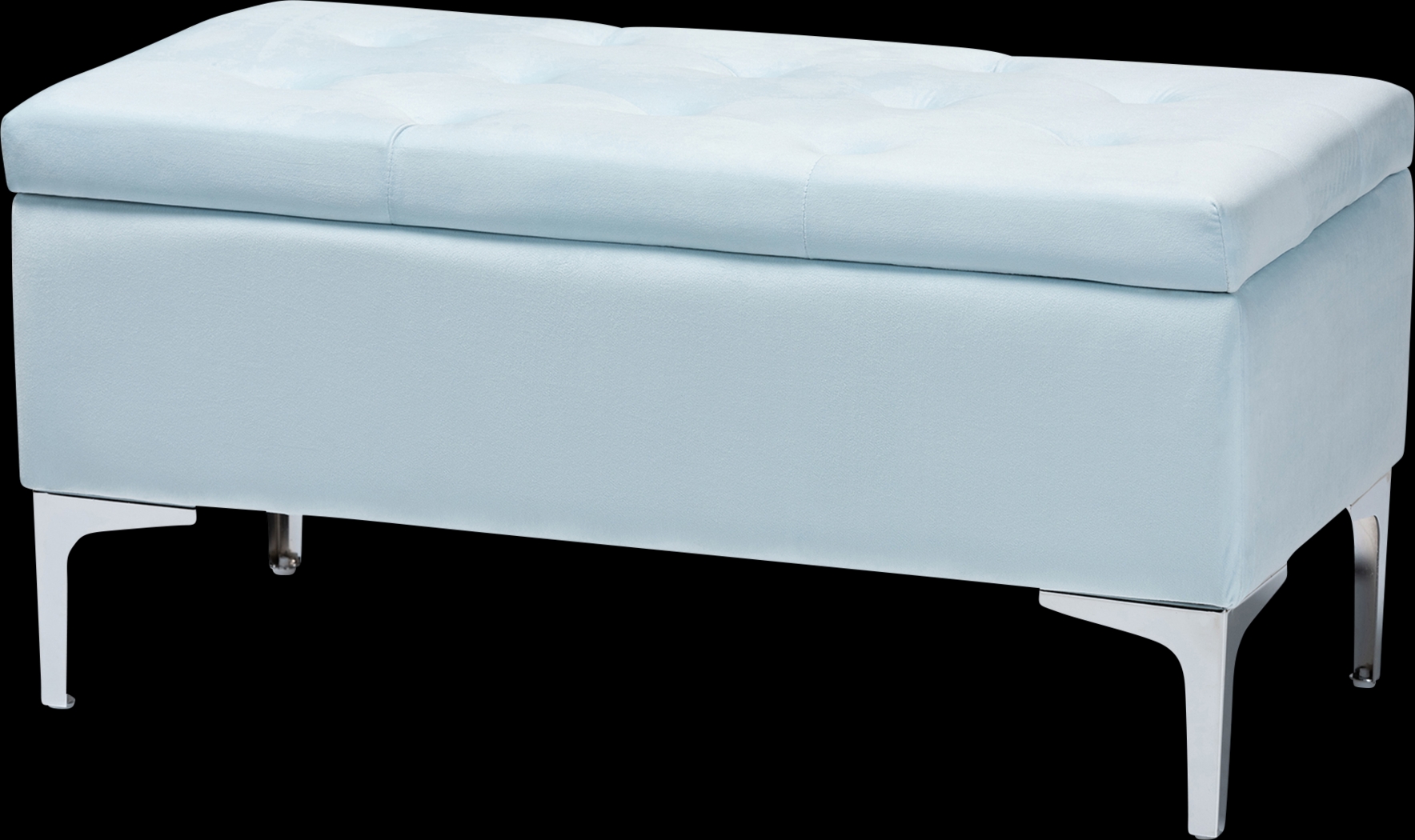 Kari Way Blue Ottoman - Thumbnail - Image 1