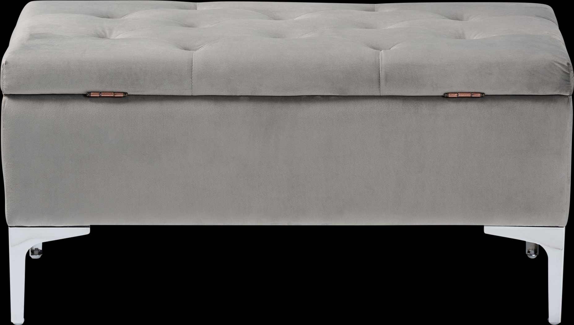 Kari Way Gray Ottoman - Thumbnail - Image 5