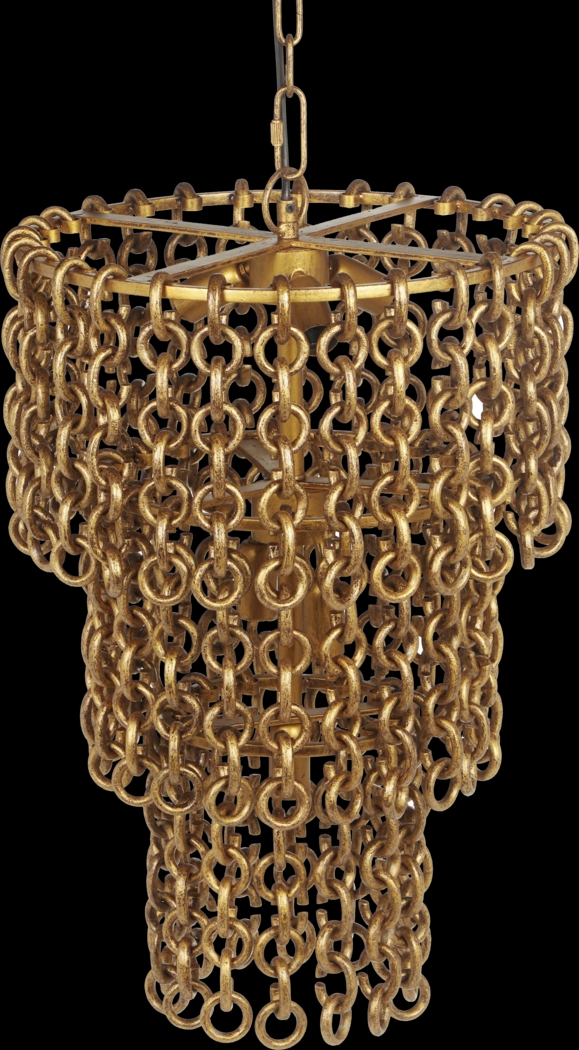 Karis Hollow Brass Chandelier - Thumbnail - Image 4