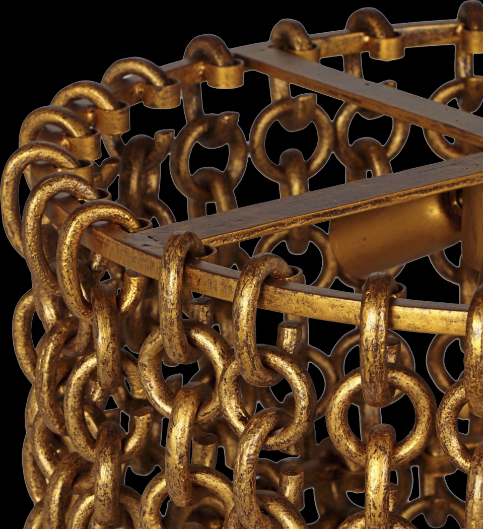 Karis Hollow Brass Chandelier - Thumbnail - Image 5