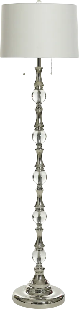 Karise Silver Floor Lamp - Thumbnail - Image 1