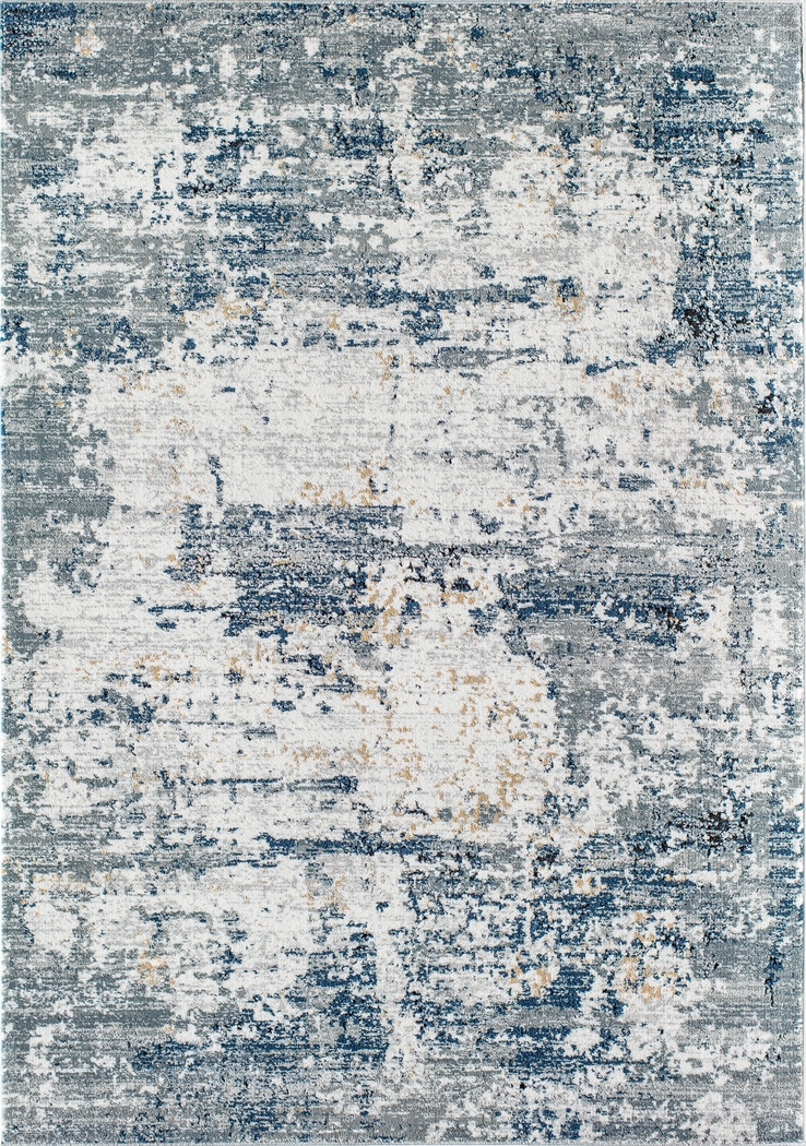 Karlee 8' x 10' Blue Rug - Thumbnail - Image 1