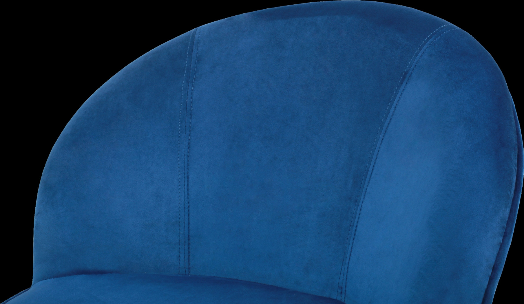 Karleen Blue Small Accent Chair - Thumbnail - Image 4