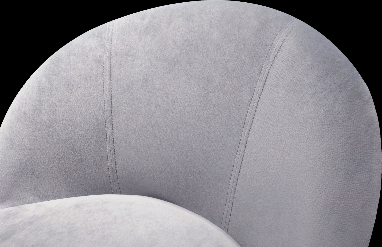 Karleen Gray Small Accent Chair - Thumbnail - Image 4