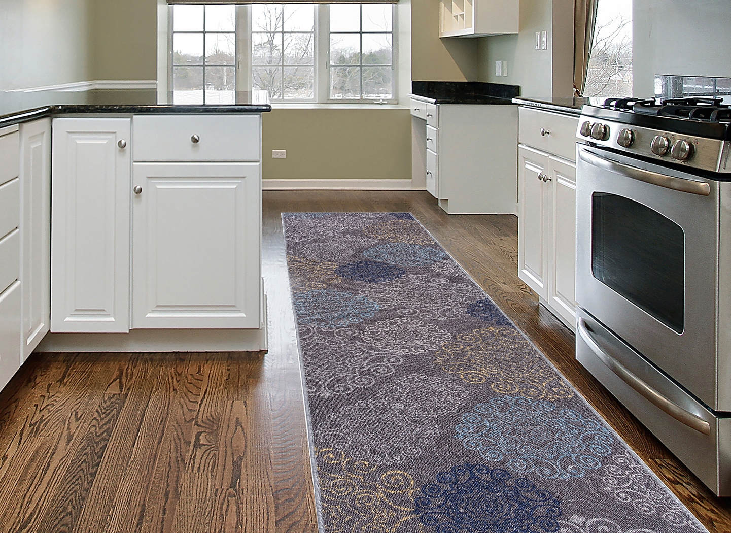 Karlene Gray 2' x 7' Runner Rug - Thumbnail - Image 3