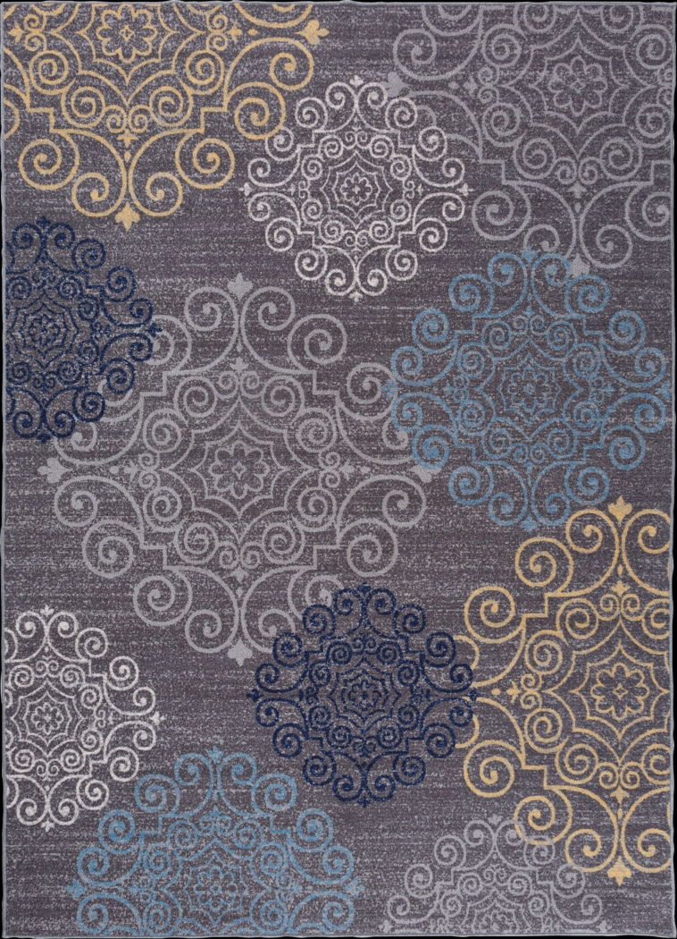 Karlene Gray 5'3 x 7'3 Rug - Thumbnail - Image 1