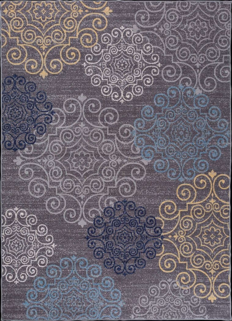 Karlene Gray 7'10 x 10' Rug - Thumbnail - Image 1