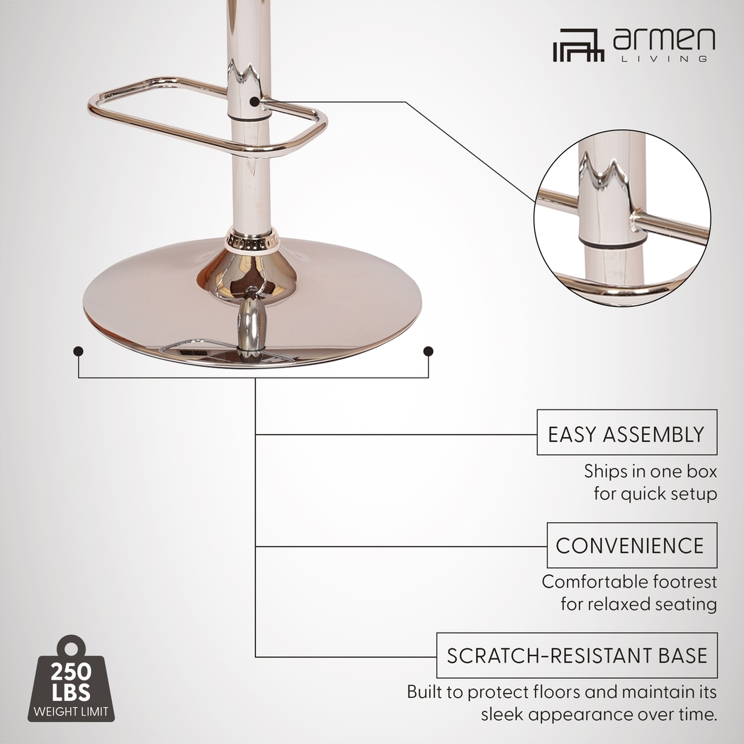 Karmarts Black Barstool - Thumbnail - Image 3