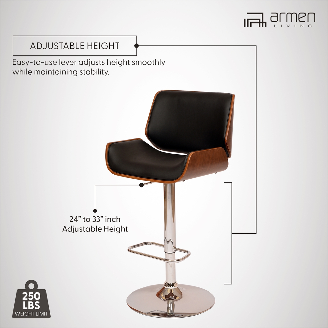Karmarts Black Barstool - Thumbnail - Image 4