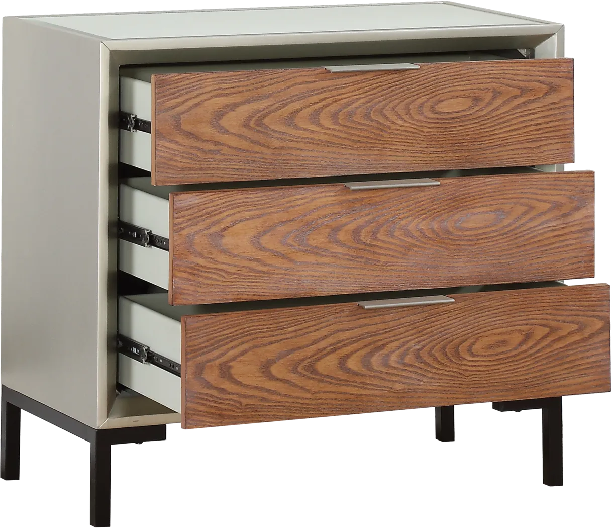 Karmen Annex Brown Accent Cabinet - Thumbnail - Image 3