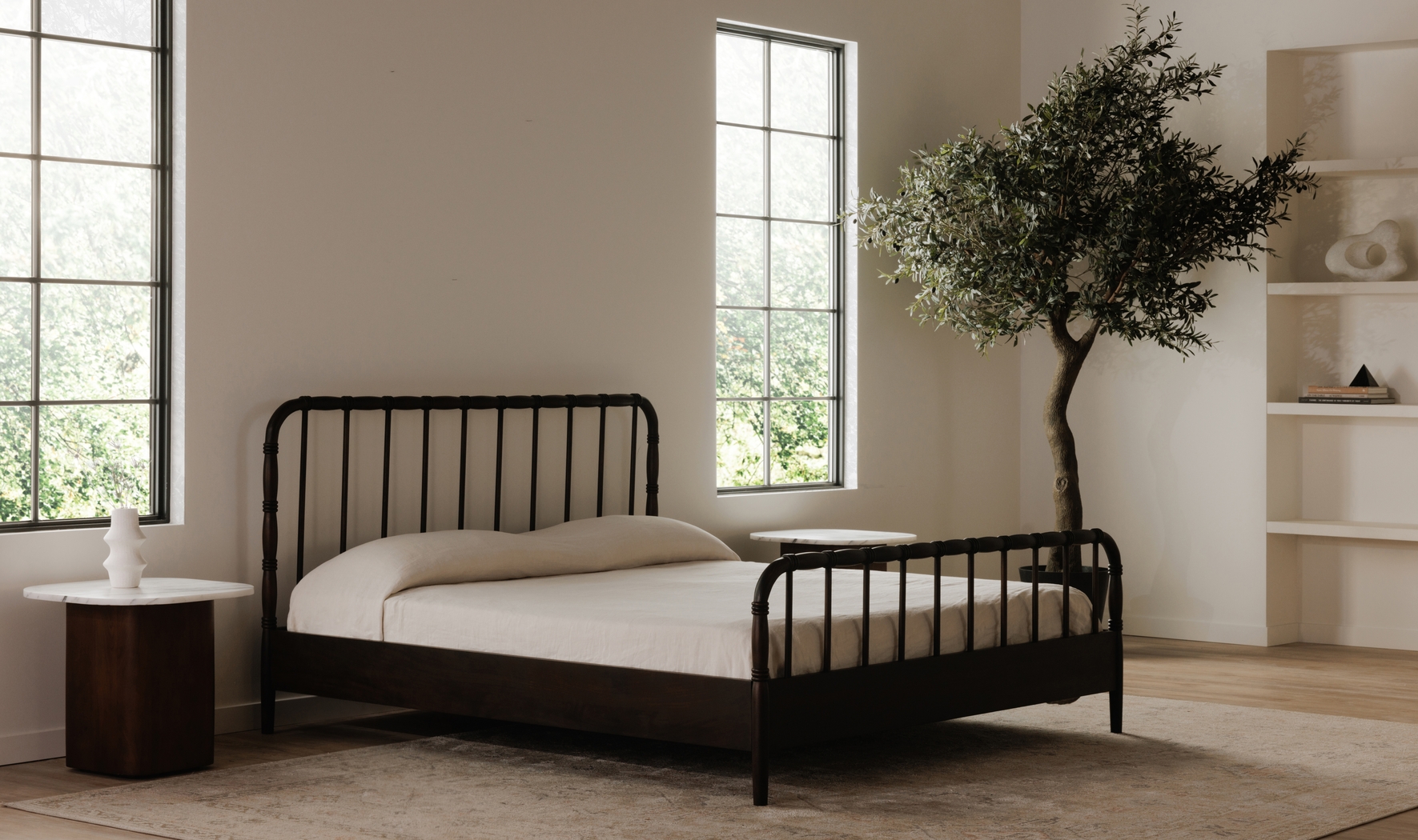 Karnice Brown Accent Table - Thumbnail - Image 2