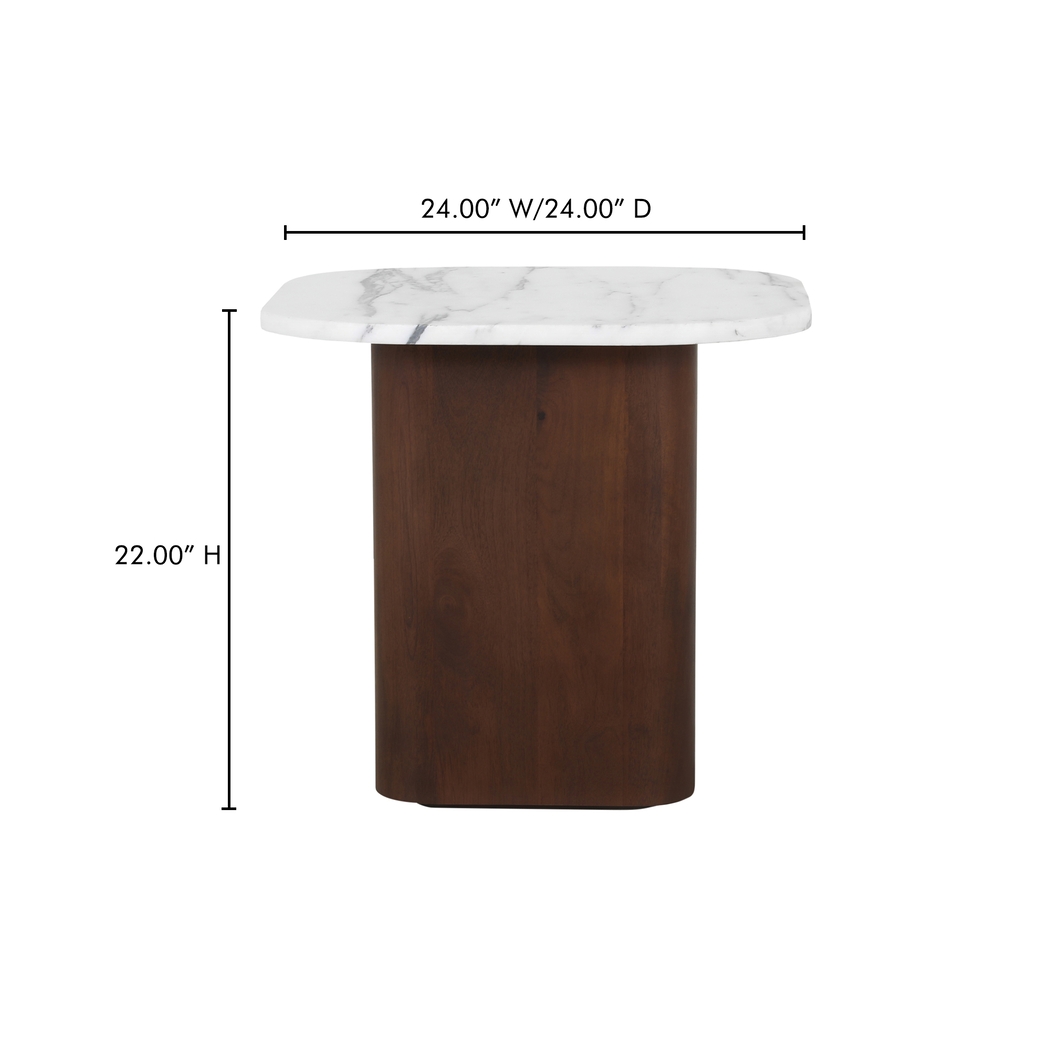 Karnice Brown Accent Table - Thumbnail - Image 3