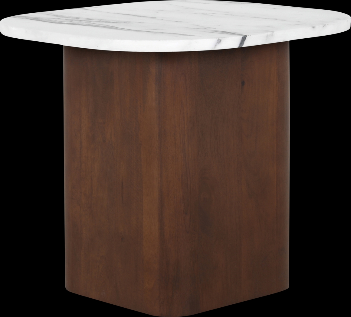 Karnice Brown Accent Table - Thumbnail - Image 7
