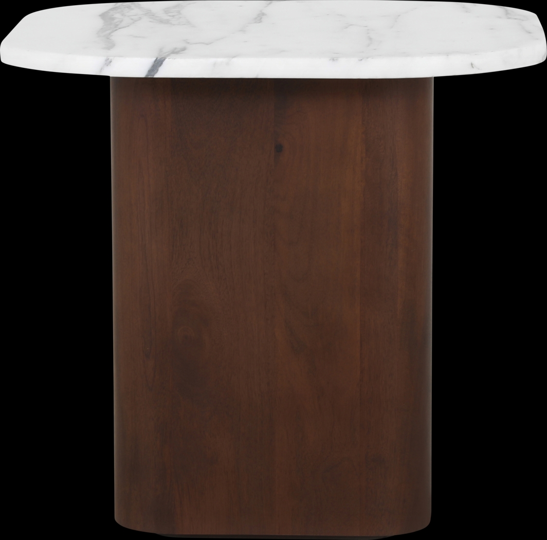 Karnice Brown Accent Table - Thumbnail - Image 1