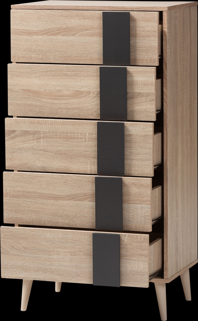 Karori Brown Accent Cabinet - Thumbnail - Image 3