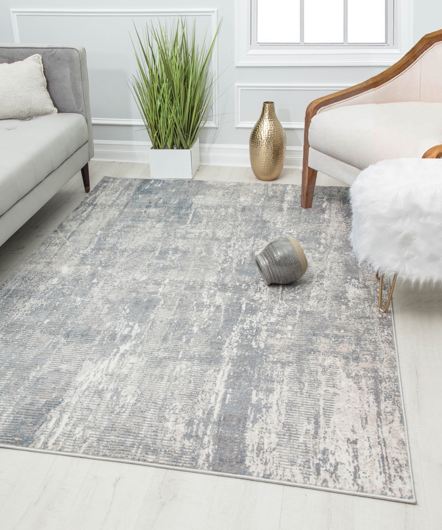 Karsha 8' x 10' Gray Rug - Thumbnail - Image 2