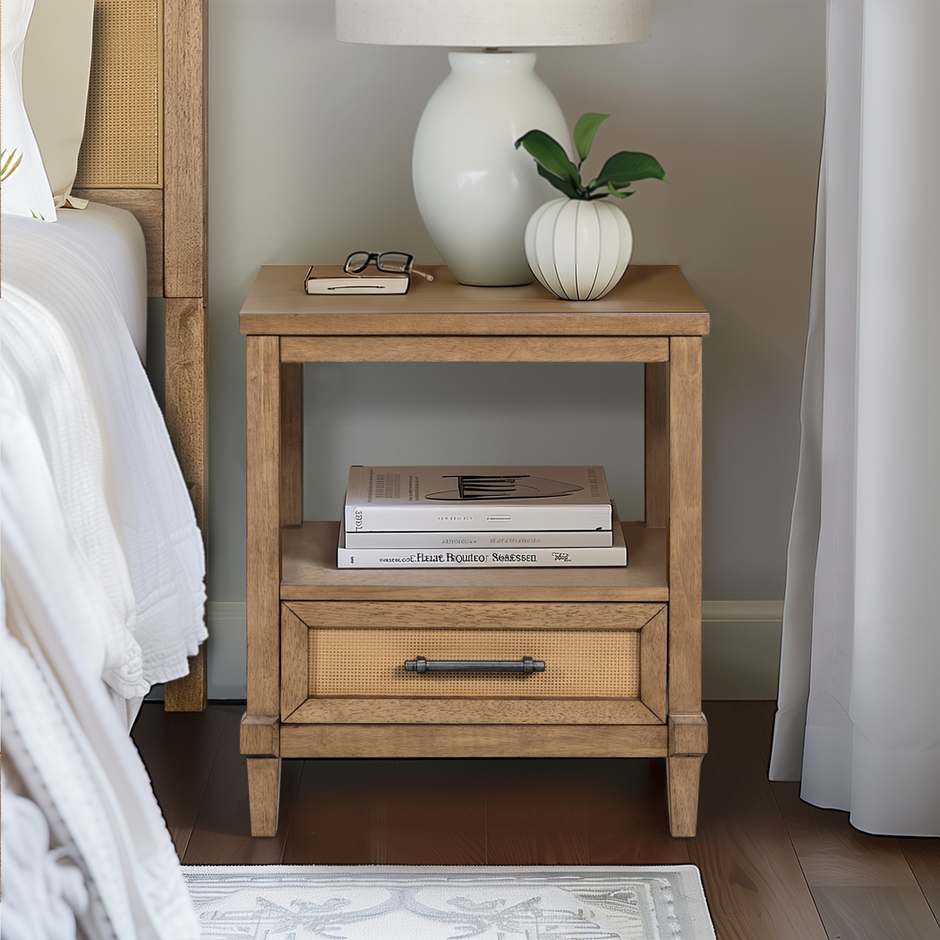 Karstview Beige Nightstand - Thumbnail - Image 2