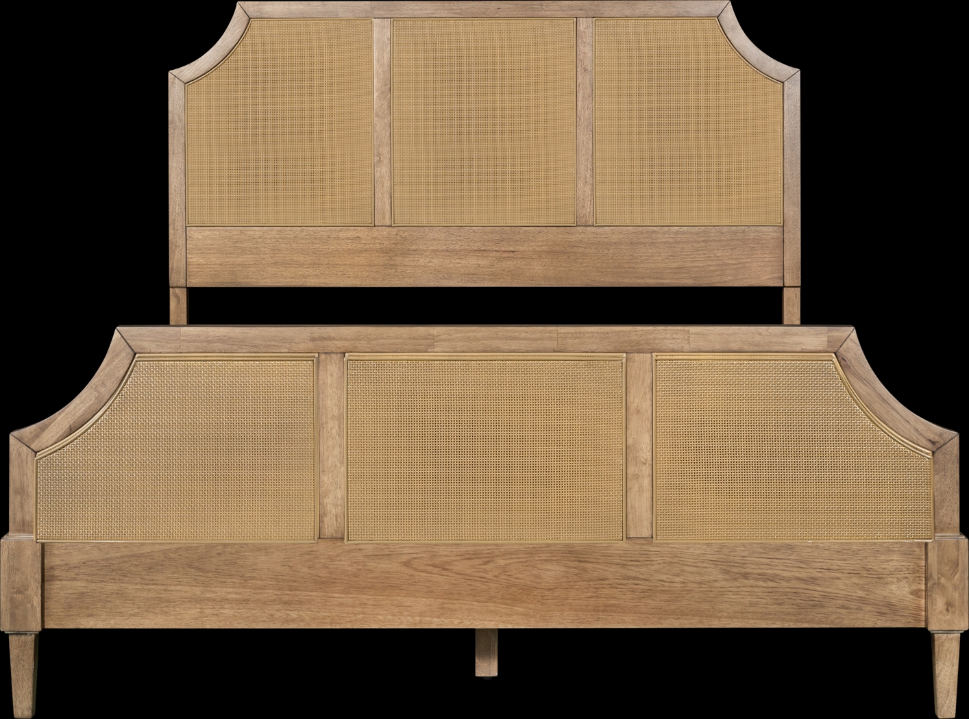 Karstview Beige Queen Platform Bed - Thumbnail - Image 3