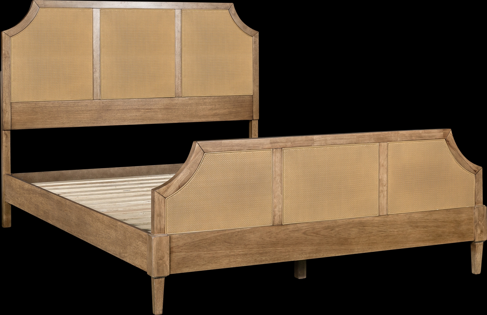 Karstview Beige Queen Platform Bed - Thumbnail - Image 4