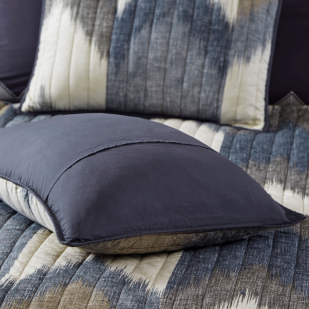 Kartr Blue King/Cal 3 pc Comforter Set - Thumbnail - Image 9