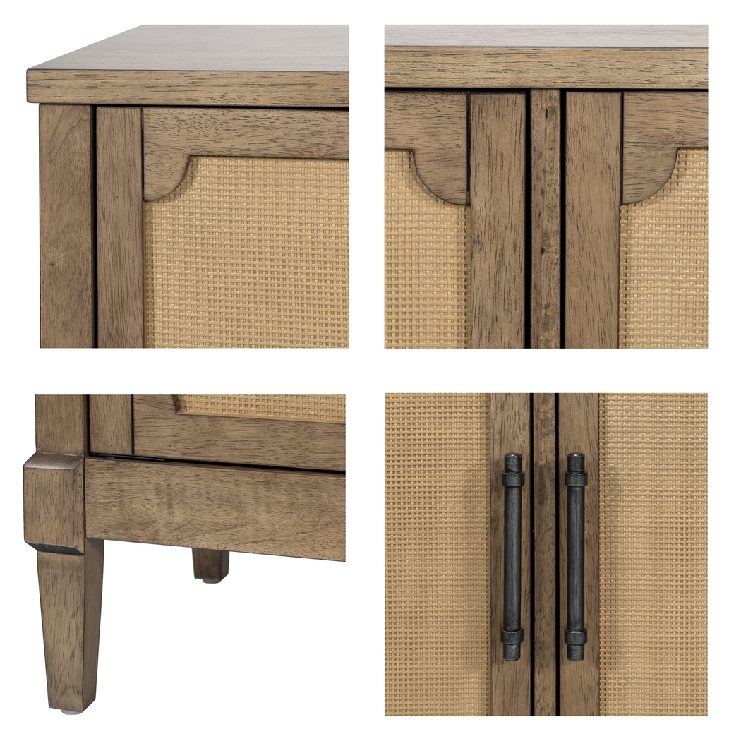 Kartsview Beige Accent Cabinet - Thumbnail - Image 12