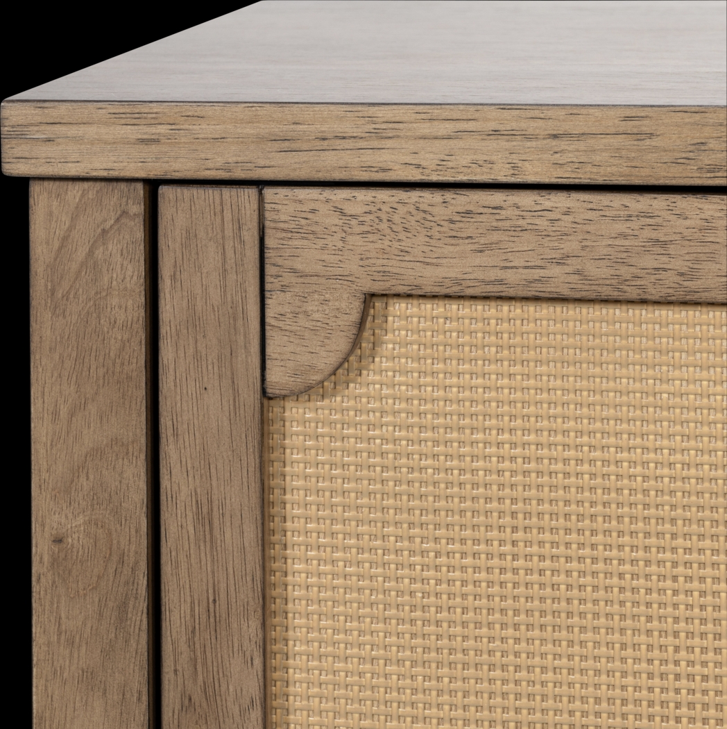 Kartsview Beige Accent Cabinet - Thumbnail - Image 4