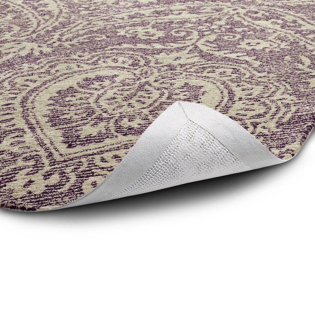 Karwick Purple 8' x 10' Indoor/Outdoor Rug - Thumbnail - Image 2