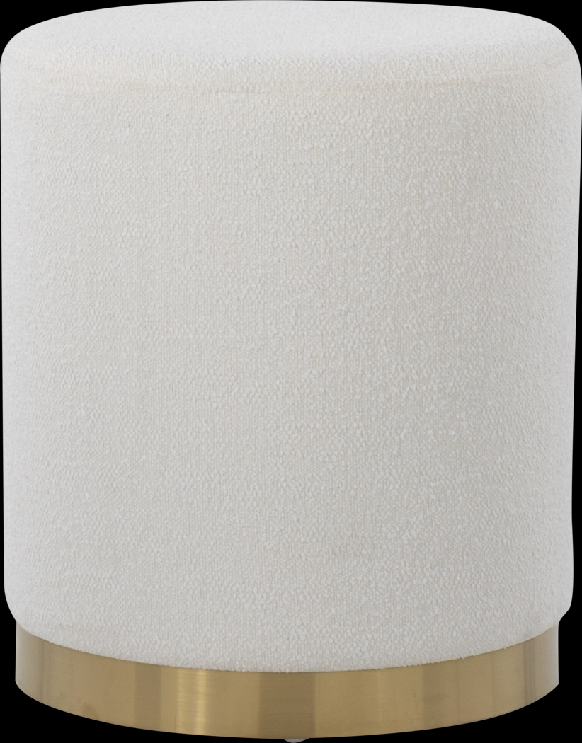 Karwill Cream Accent Ottoman - Thumbnail - Image 1