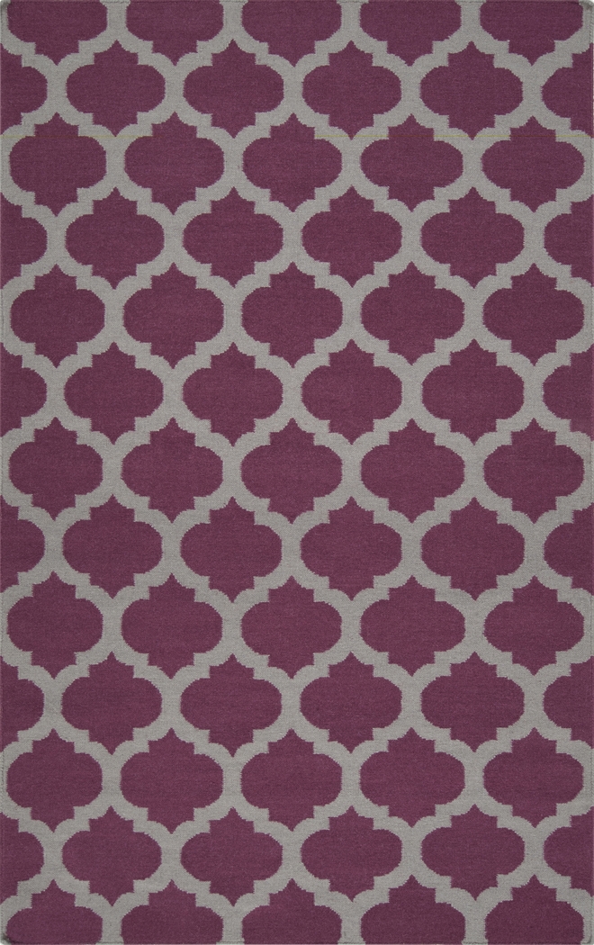 Kasbah 8 x 11 Wine Rug - Thumbnail - Image 1
