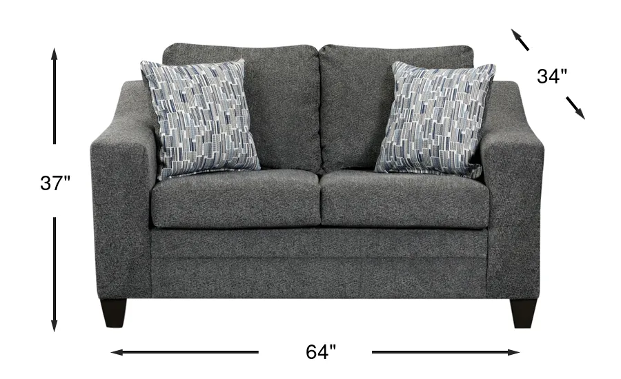 Dimension Image. Please refer to the Dimension Tab on this page for dimension details.