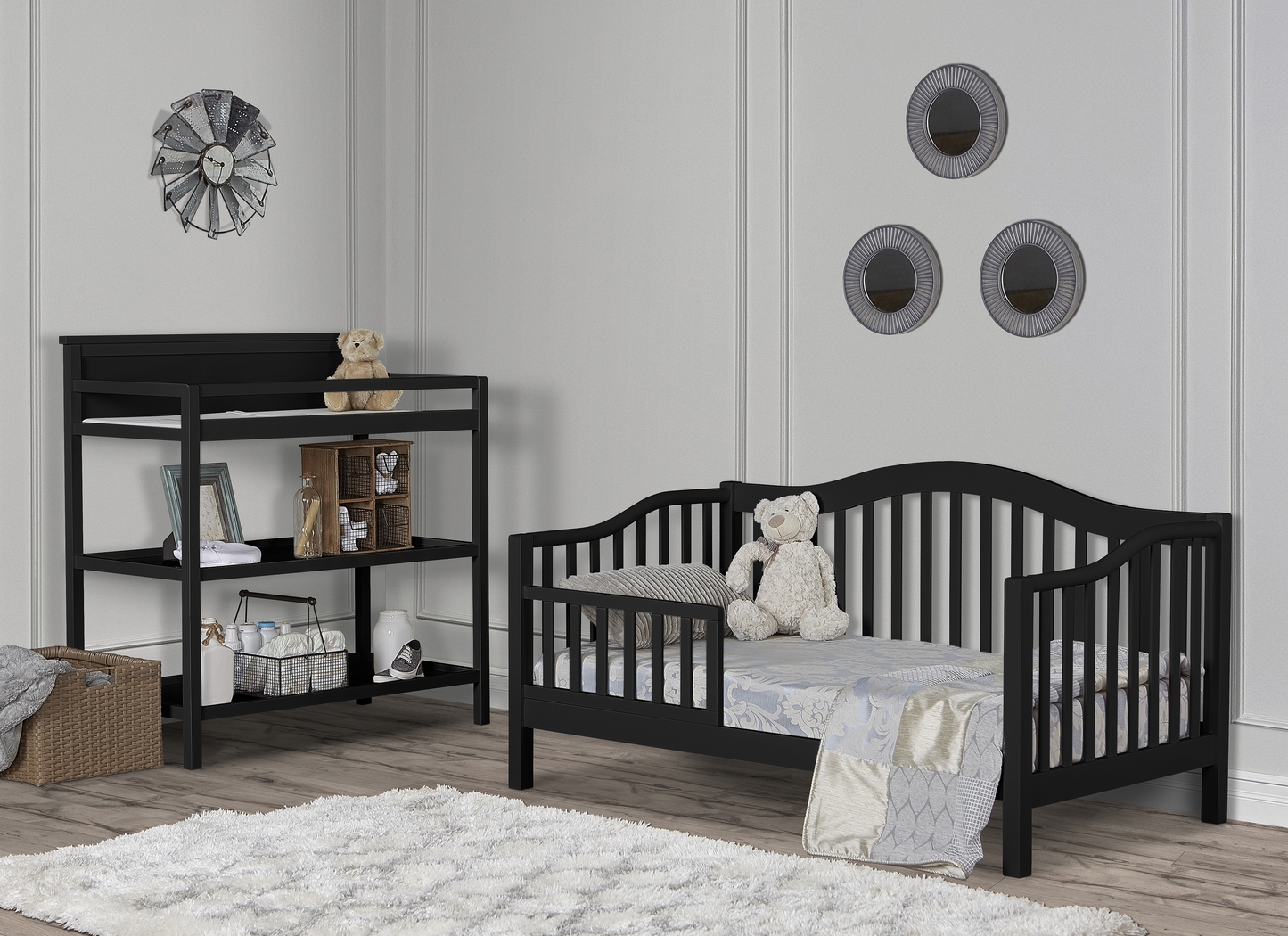 Kashton Black Toddler Bed - Thumbnail - Image 4