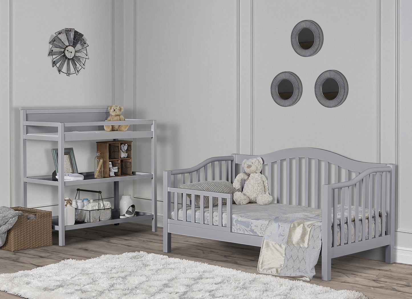Kashton Gray Toddler Bed - Thumbnail - Image 4
