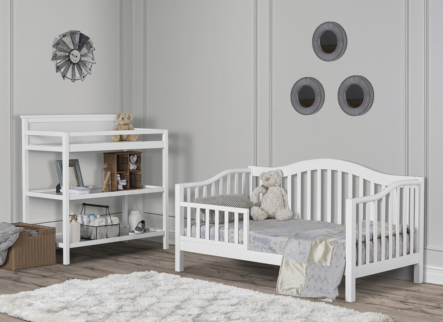 Kashton White Toddler Bed - Thumbnail - Image 4