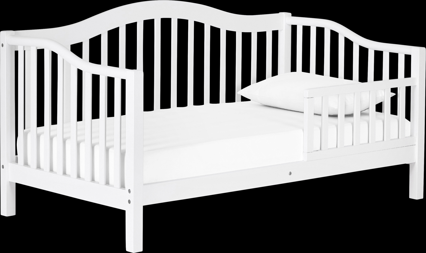 Kashton White Toddler Bed - Thumbnail - Image 1