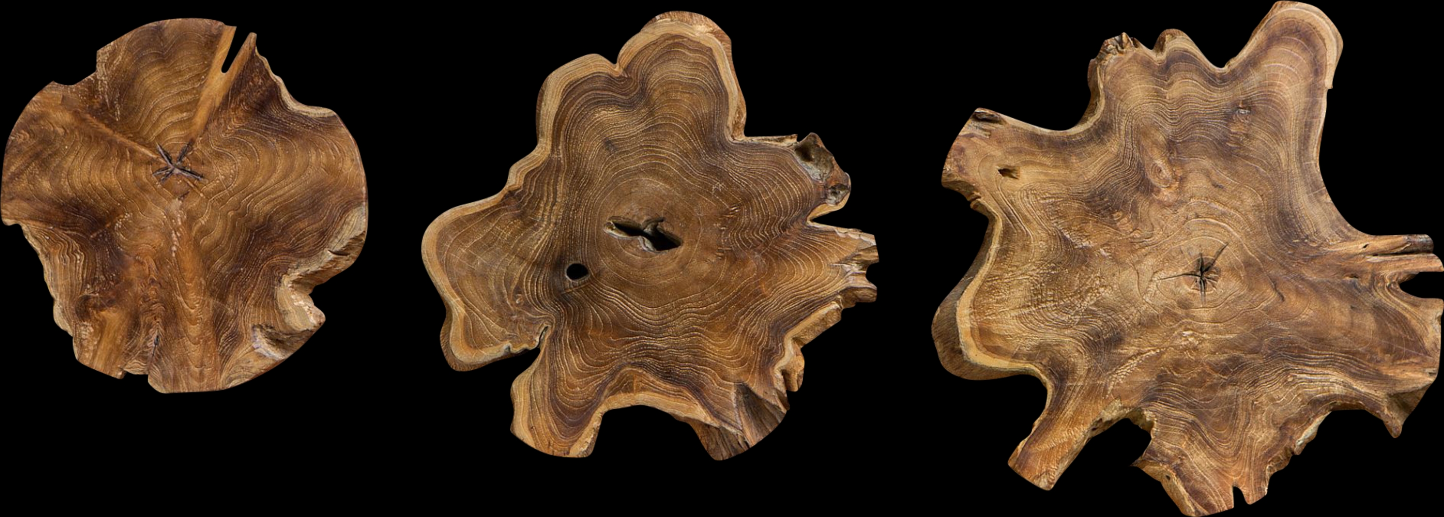 Kaspar Brown Wall Decor, Set of 3 - Thumbnail - Image 1